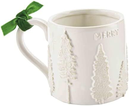 Mud Pie White Christmas Mug, Merry | Amazon (US)