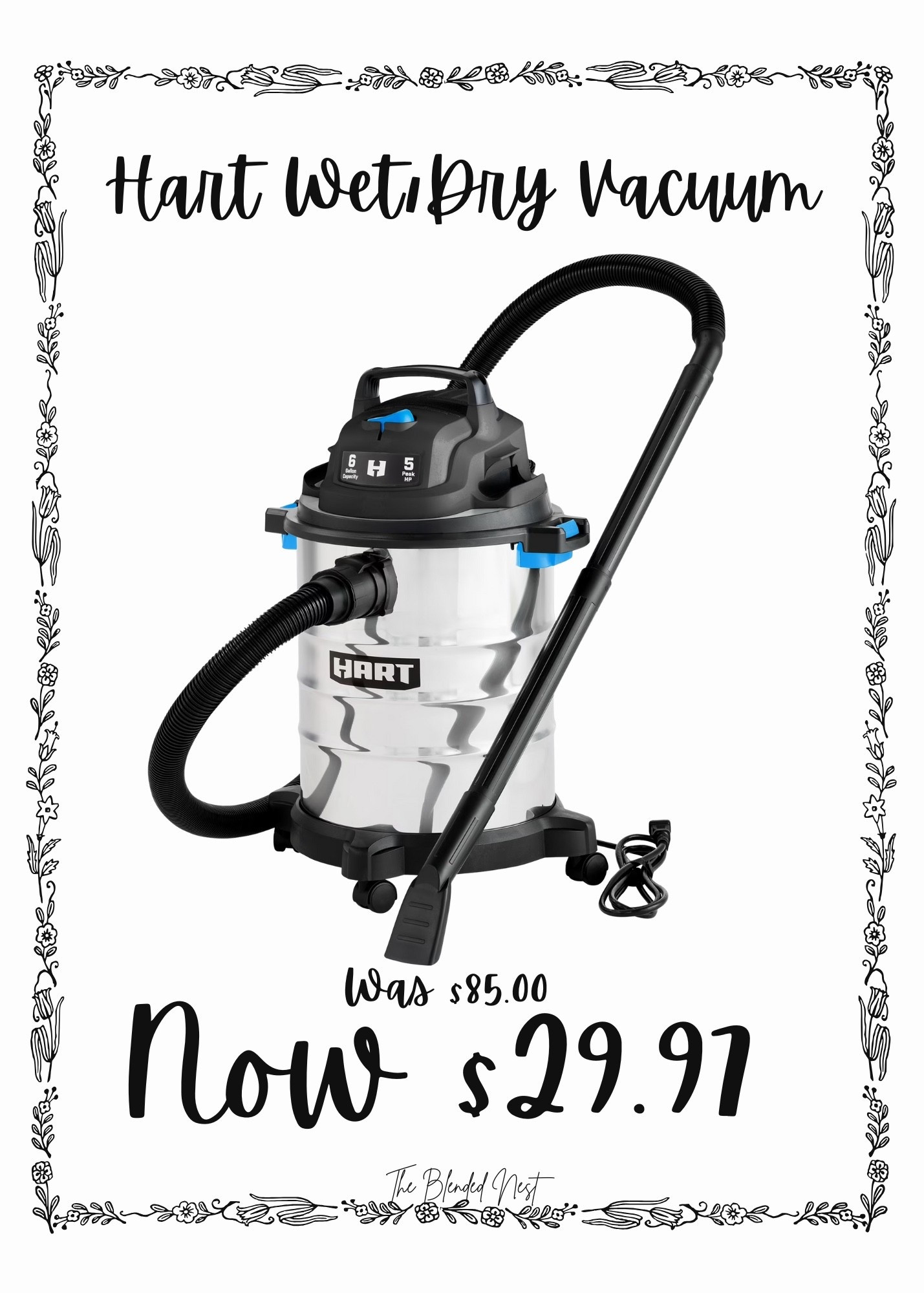 This is a GREAT deal on this wet/dry vac from Walmart!!  It’s a 6 gallon stainless steel vacuum with bonus car cleaning kit  

#LTKHoliday #LTKSaleAlert #LTKGiftGuide