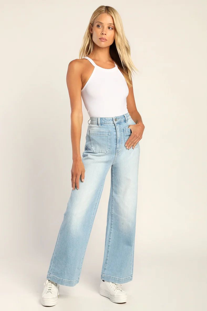 Bella White Ribbed Seamless Cropped Cami Top | Lulus (US)