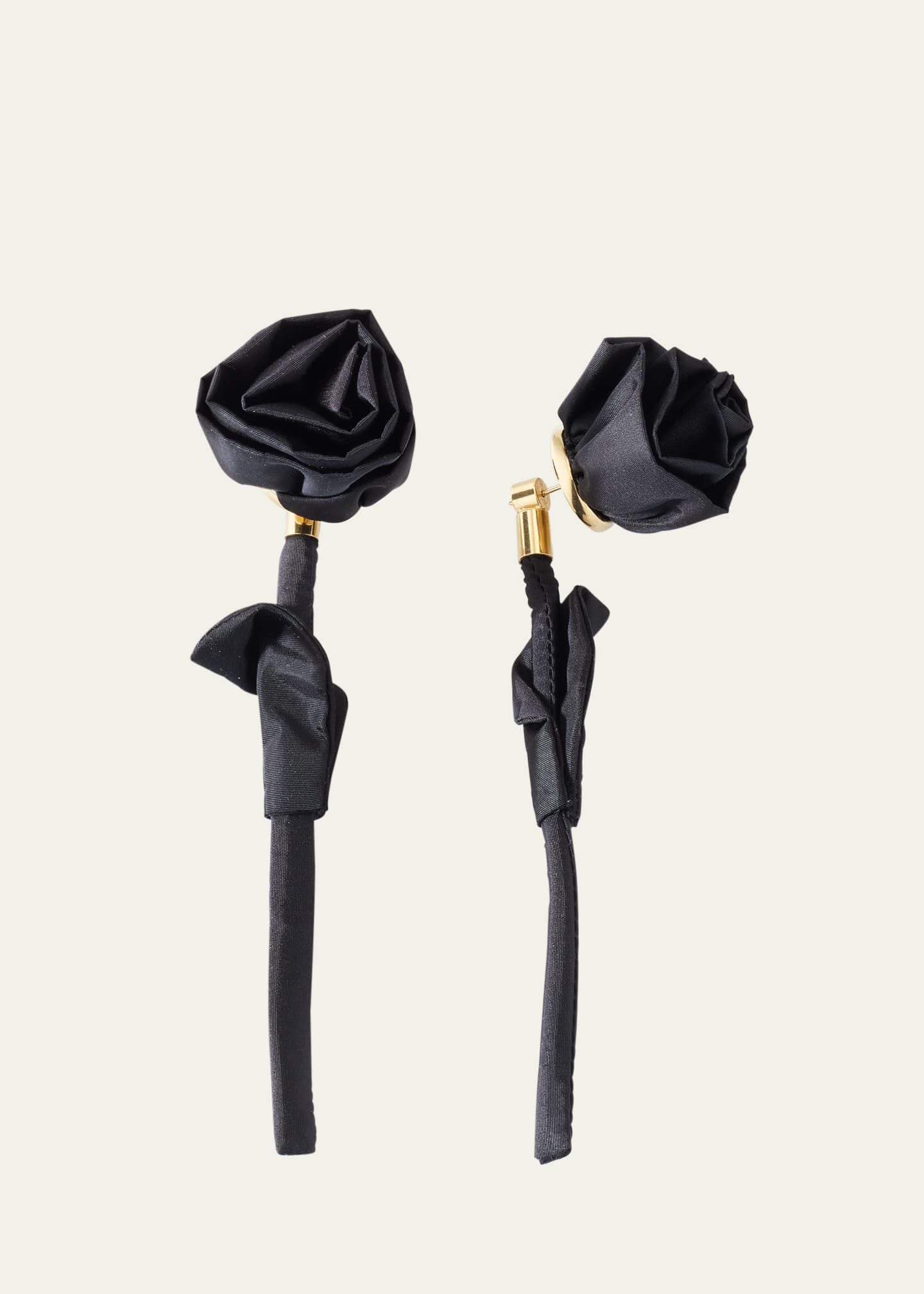 Simone Rocha Oversized Rose Earrings | Bergdorf Goodman