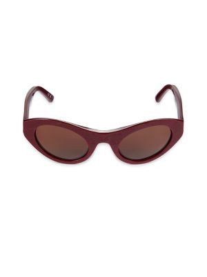 Balenciaga 56MM Oval Sunglasses on SALE | Saks OFF 5TH | Saks Fifth Avenue OFF 5TH