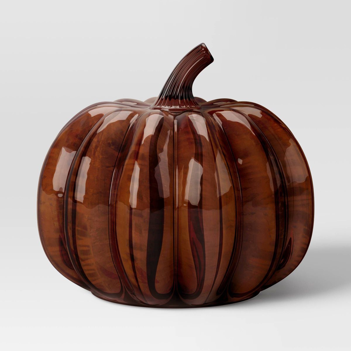 Medium Glass Pumpkin Dark Brown - Threshold™ | Target