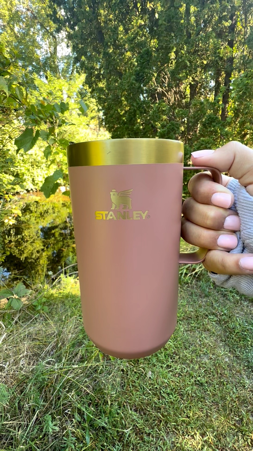 Good morning!! ☀️ I’ve got one of those rare mornings where both kids are at school for a few hours (won’t happen again anytime soon 🤣) so I’m celebrating with a creekside coffee in my new Mocha Latte Stanley 🥰. Cappuccino + extra shot, just me and the quiet.
This camp mug has been perfect — it actually keeps my coffee hot long enough for me to sit and enjoy it (instead of reheating it three times 🙃). I like that it’s sturdy, dishwasher safe, and the handle makes it easy to carry when I’m juggling a million things.
It’s one of those pieces I’ll use on repeat — mornings at home, school runs, even tossing in the car. Simple but makes a big difference.
#Stanley1913Partner @stanley_brand
#ad

#LTKFindsUnder50 #LTKKids #LTKSeasonal