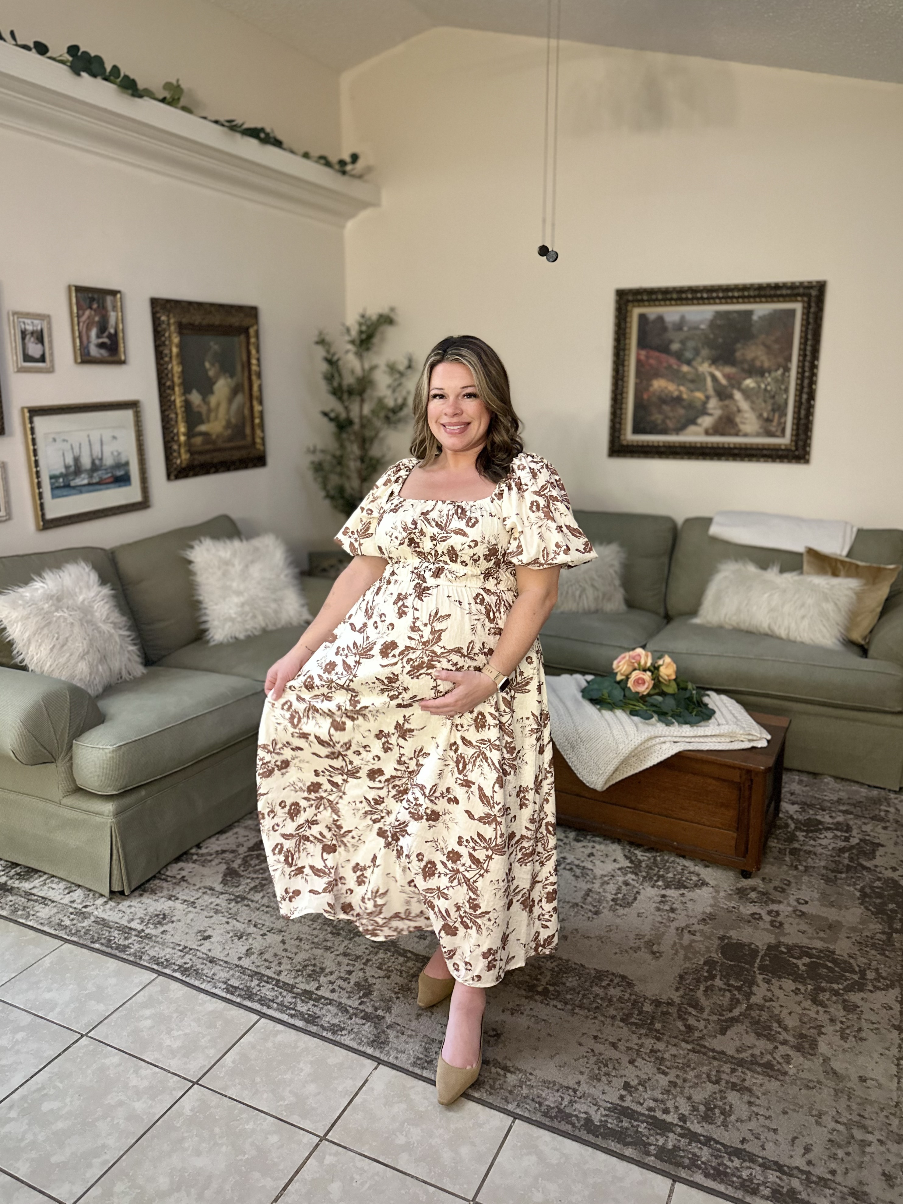 PinkBlush dresses absolutely perfect for a floral themed baby shower!!! They have so many other dresses to select from as well. I am wearing a size large in both and they have a very stretchy waist and bust for extra room.

#LTKStyleTip #LTKParties #LTKBump