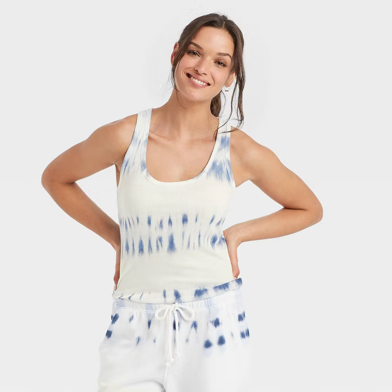 Women's Slim Fit Rib Racerback Tank Top - Universal Thread™ | Target