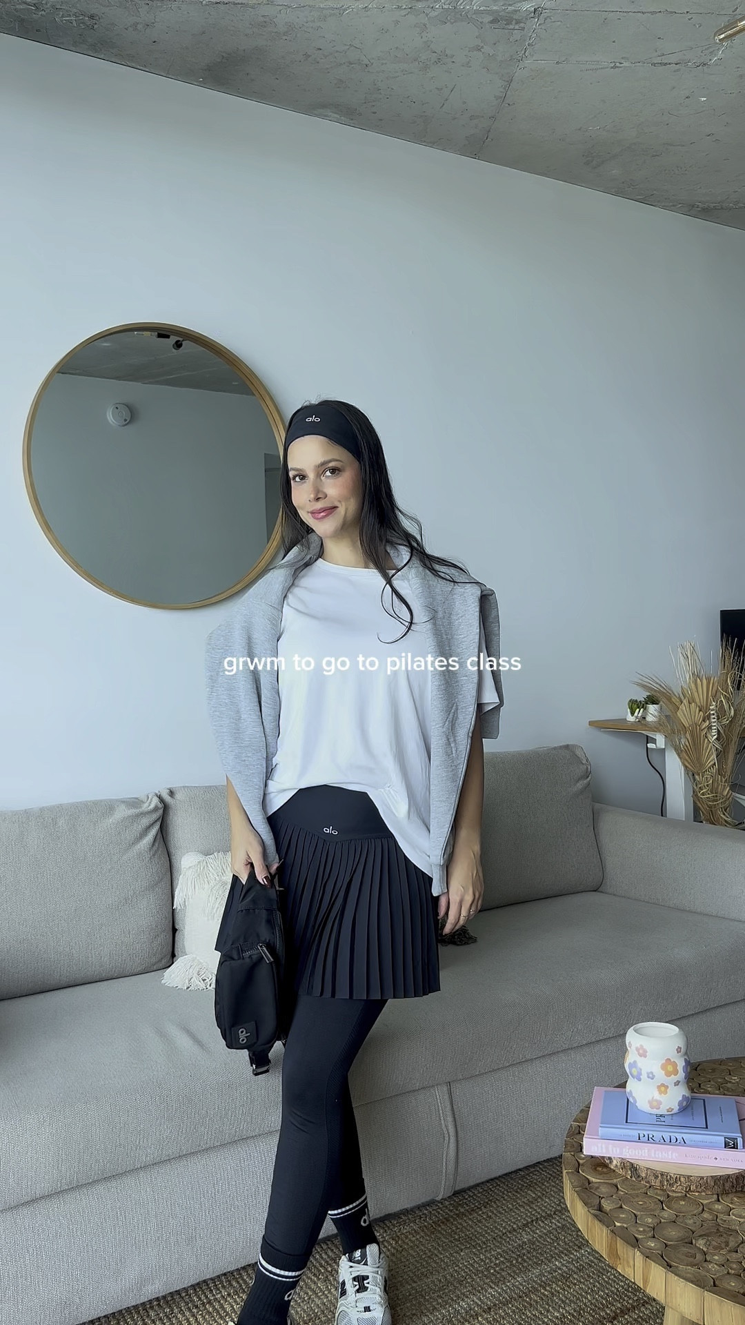 Pilates outfit 🤍 These pieces of my outfits are so good gift ideas for the holidays 🤍 holiday gifts ideas to ask for holiday or to give to our loved people ❤️

Workout outfit - modest outfit - alo yoga outfit - lululemon - new balance shoes 

#LTKGiftGuide #LTKHoliday #LTKstyletip