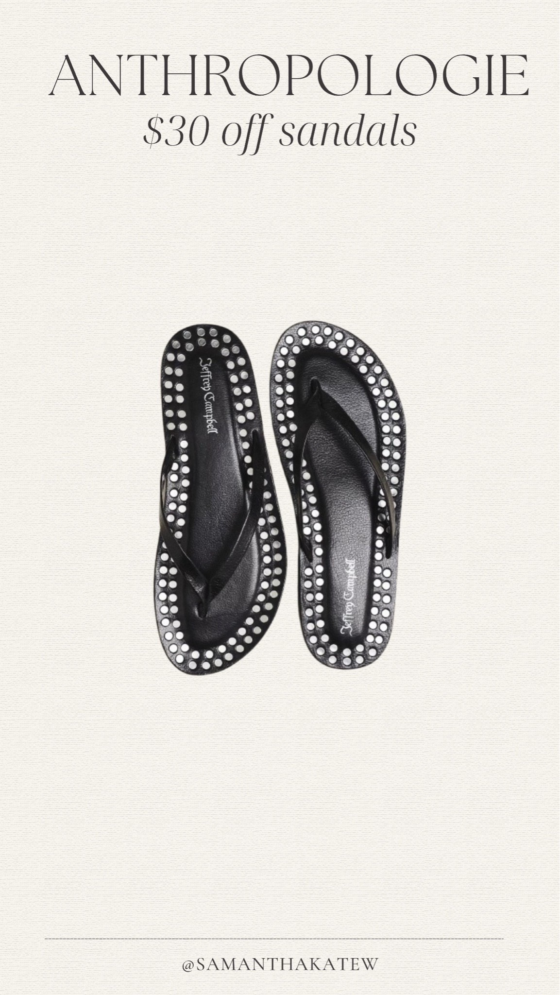 @Anthropologie these studded sandals are $30 off! Just ordered and I have a feeling they’ll go fast

#LTKSaleAlert #LTKootd #LTKdayinmylife