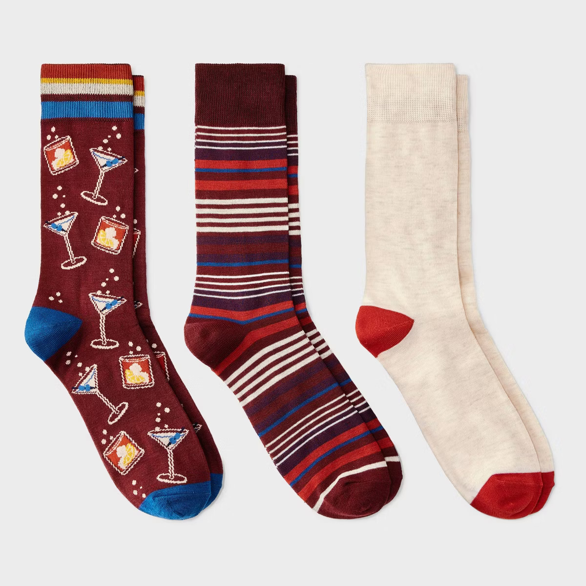 Men's Gifting Socks 3pk - Goodfellow & Co™ 7-12 | Target