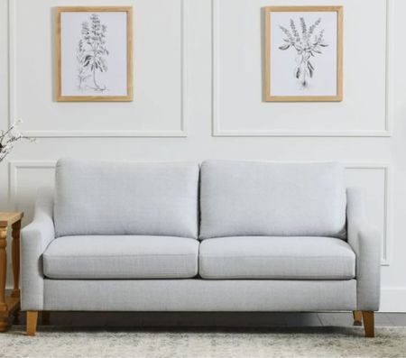 Light gray couch by My Texas Home @walmart

#walmarthome

#LTKhome