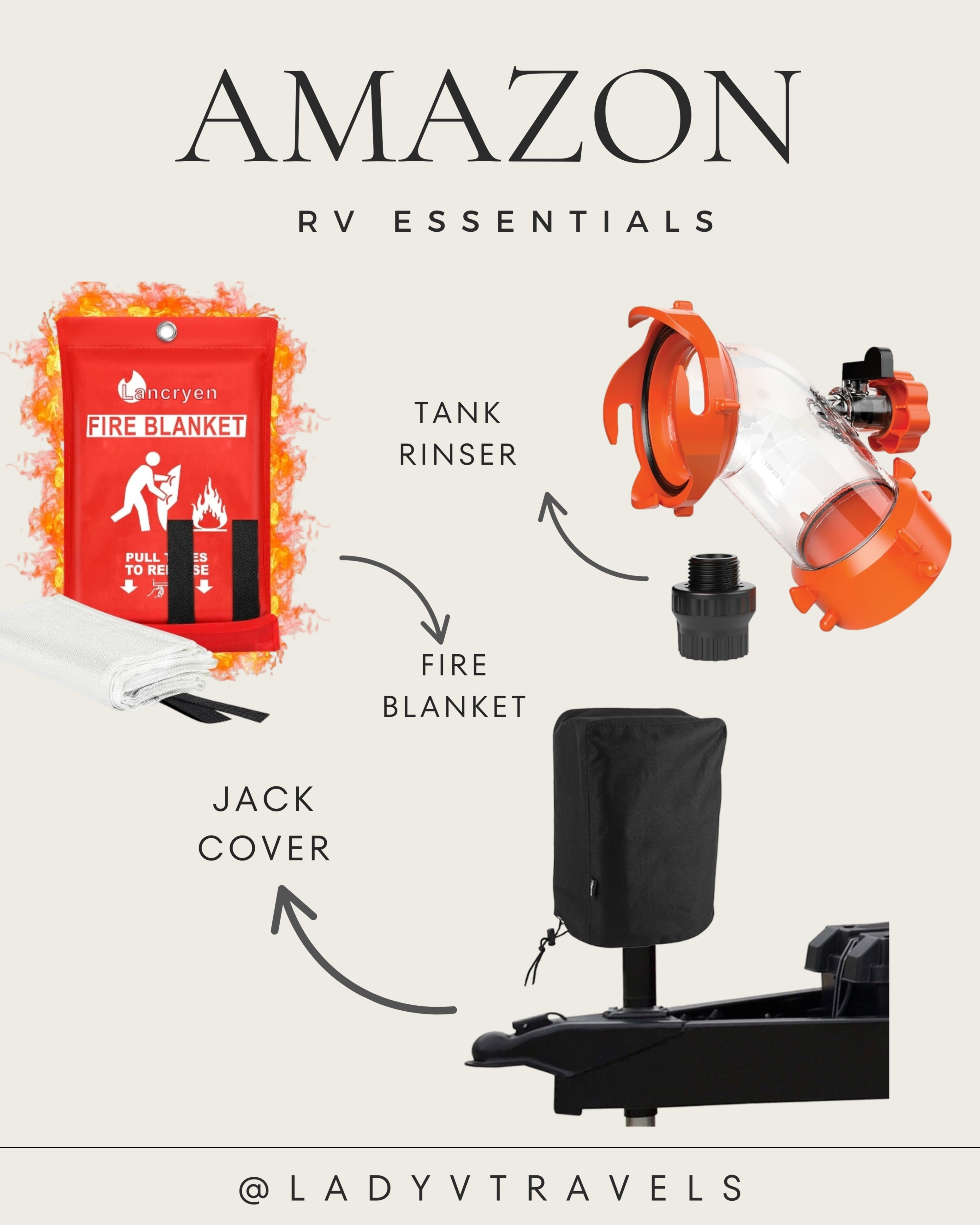Conquer the Clutter on the Road! My must-have RV organizing essentials are finally here! Maximize every inch of your space with these game-changing storage solutions. From collapsible bins and magnetic hacks to clever vertical organizers, make your home on wheels tidy, functional, and stress-free for your next adventure. Shop the exact items that keep our RV travel-ready! #RVOrganization #RVLife #HomeOnWheels #TravelEssentials #OrganizationHacks #TinyLiving #RVTips #FullTimeRV #CamperLife #ShopTheLook

#LTKTravel #LTKSaleAlert #LTKFallSale