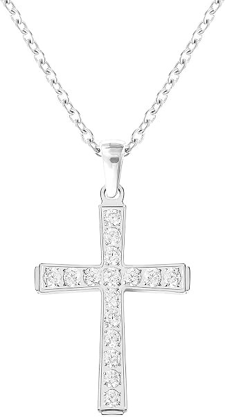 Gold Cross Necklace for Women Diamond Necklace for Women Sparkling Cubic Zirconia Pendant 18K Gol... | Amazon (US)