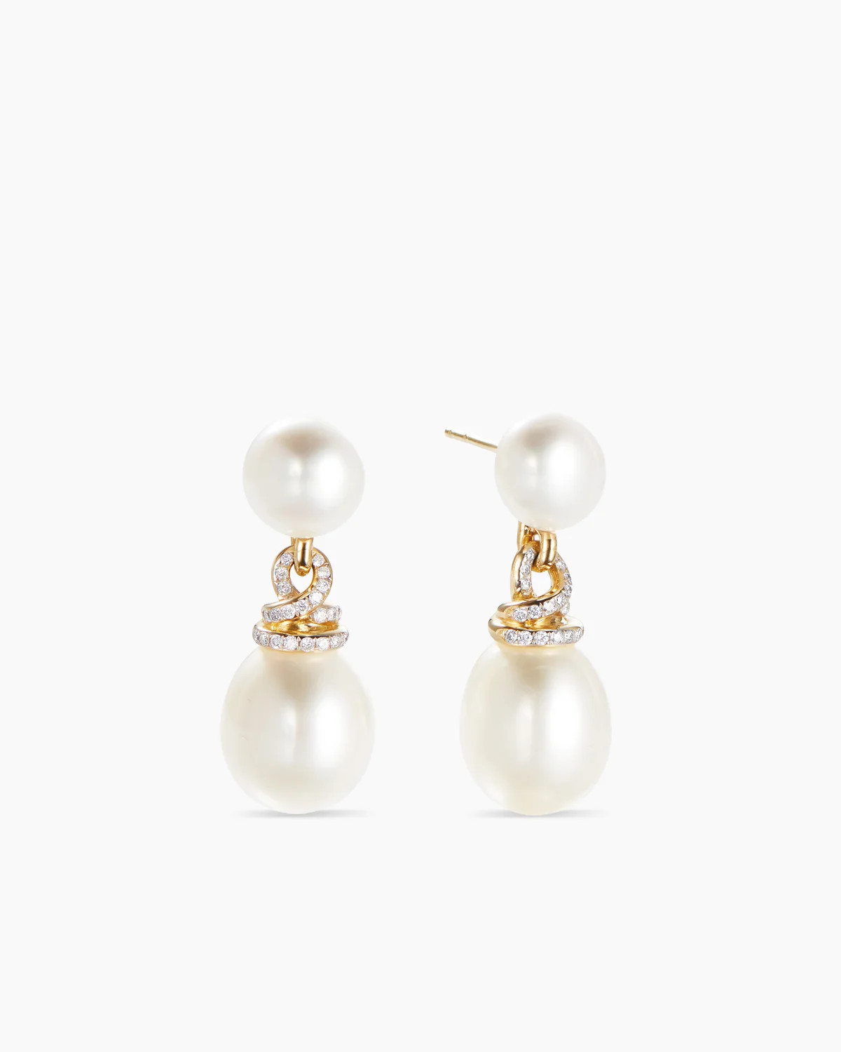 Helena Pearl Drop Earrings | David Yurman