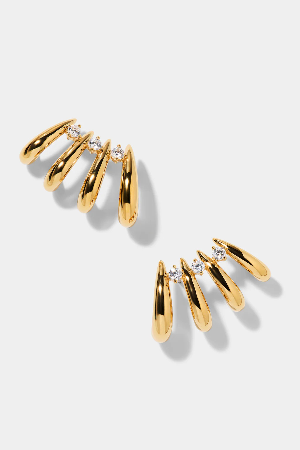 PISA MULTI HOOP CLIMBER EARRINGS | NADRI