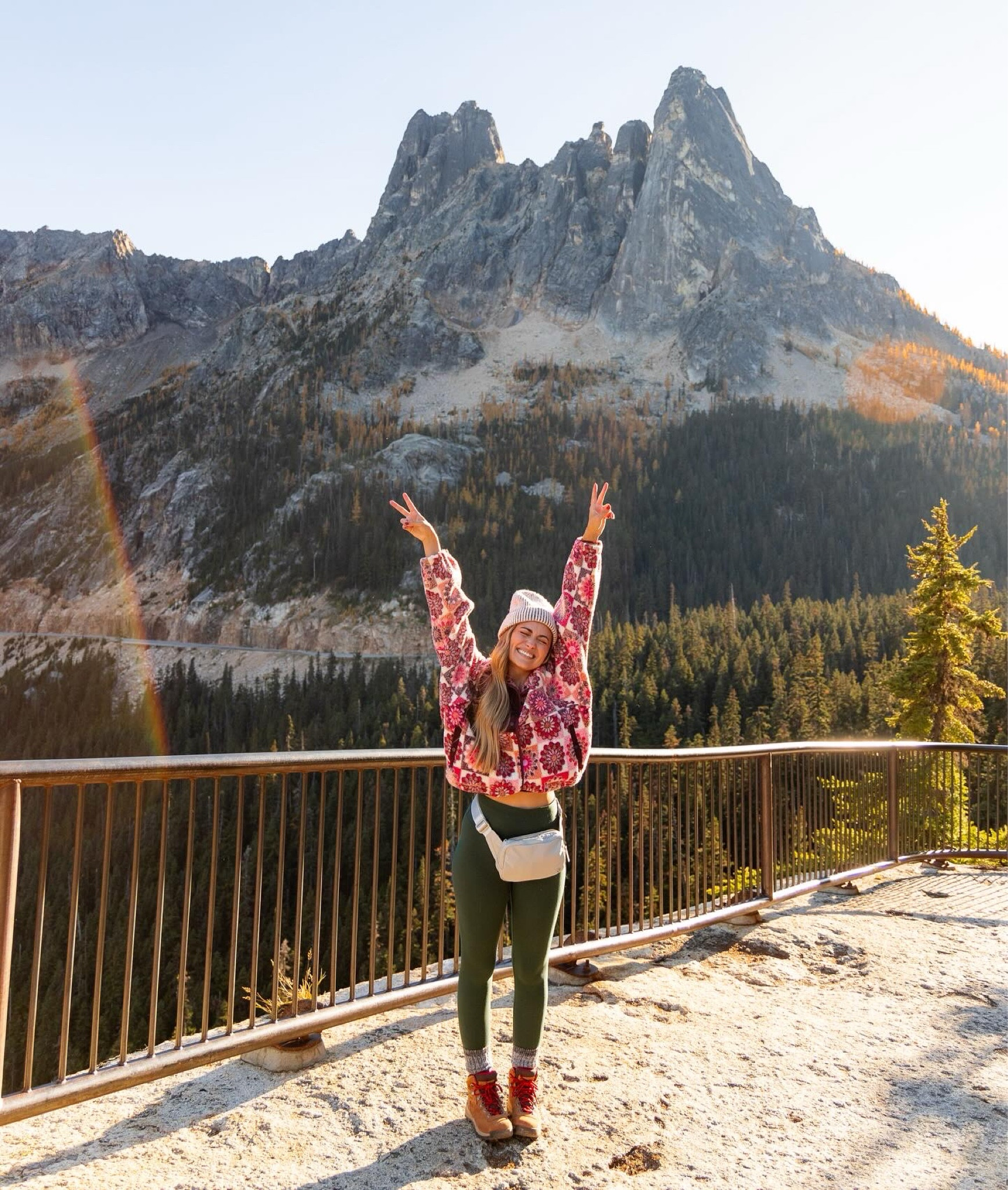 What I wore hiking 🍁🍂 code: JAMESANDMEG20 for 20% off - this jacket has been everyone’s favorite!! Including mine - incredible quality & the cutest pop of red for the season! Would be a great gift!

Wearing a size Small in everything ☺️ 

Hiking wear | Womens Hiking clothes | Hiking OOTD | Fall Inspo | Outdoors | Granola Girl | Southern Shirt | Aerie Finds | Amazon Finds


#LTKtravel #LTKfindsunder100 #LTKGiftGuide