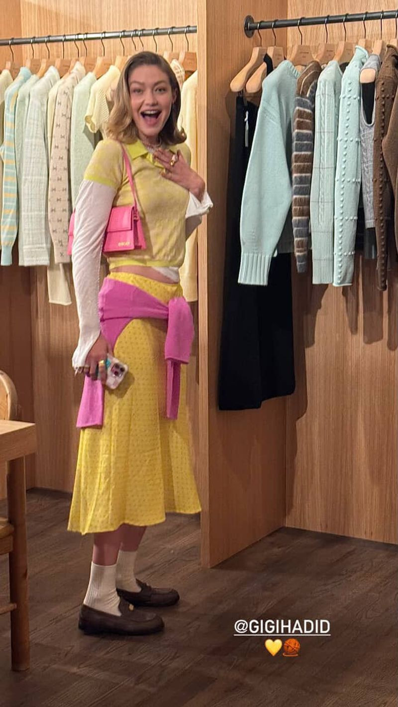 June 9, 2025 - Gigi Hadid Visits Guest In Residence Store 

 #LTKsummer #LTKshoes #LTKbag