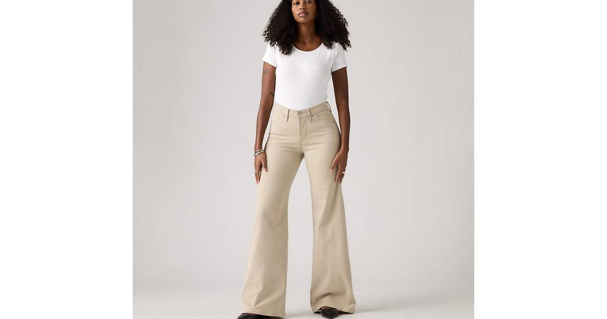318 Shaping Notch Back Wide Leg Women's Jeans | Levi's US