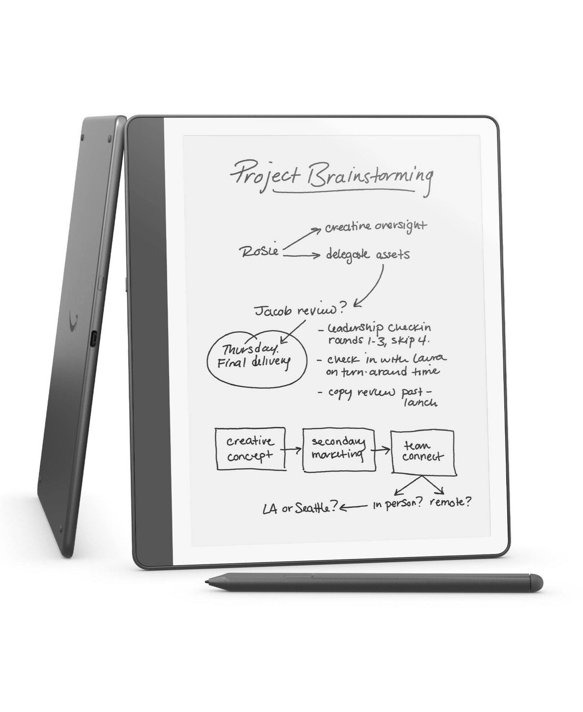 Amazon Kindle Scribe 10.2" 32GB E-Reader - Black | Macy's