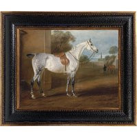 Framed Horse Oil Painting Print, Equestrian Wall Art, English Country Decor | Etsy (US)