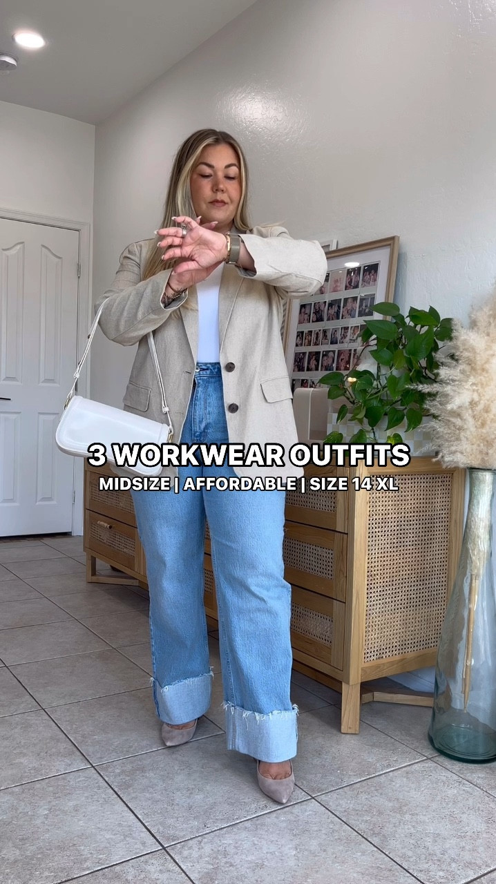 You see how I styled my business haul clothes, very mindful ✨
📏 I’m 5’4” / 32 pant / size 14 / XL
📏 blazers size L
📏 tops size xl
📏 pants size 14/33
👗 size xl

#LTKMidsize #LTKWorkwear #LTKFindsUnder100