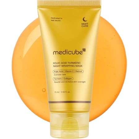 medicube Kojic Acid Turmeric Whip Cleanser | Daily Facial Cleanser for Brightening, Balancing Skin Tone & Texture | Fade Appearance of Uneven Patches & Ideal for Use After Spot Care | Korean Skincare | Amazon (US)