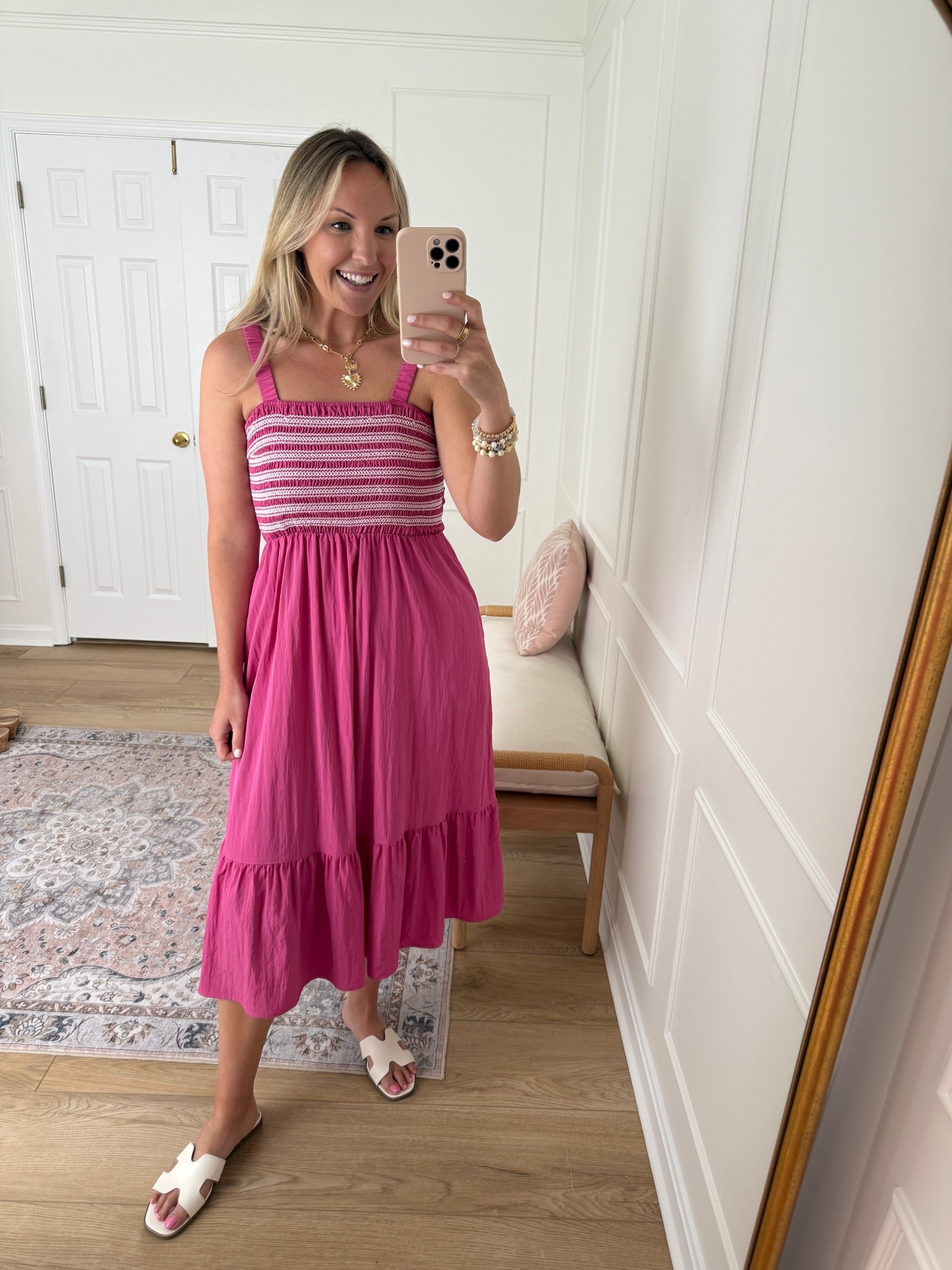Casual summer dress - vacation outfit - wearing a med 

#LTKStyleTip #LTKMidsize #LTKSeasonal