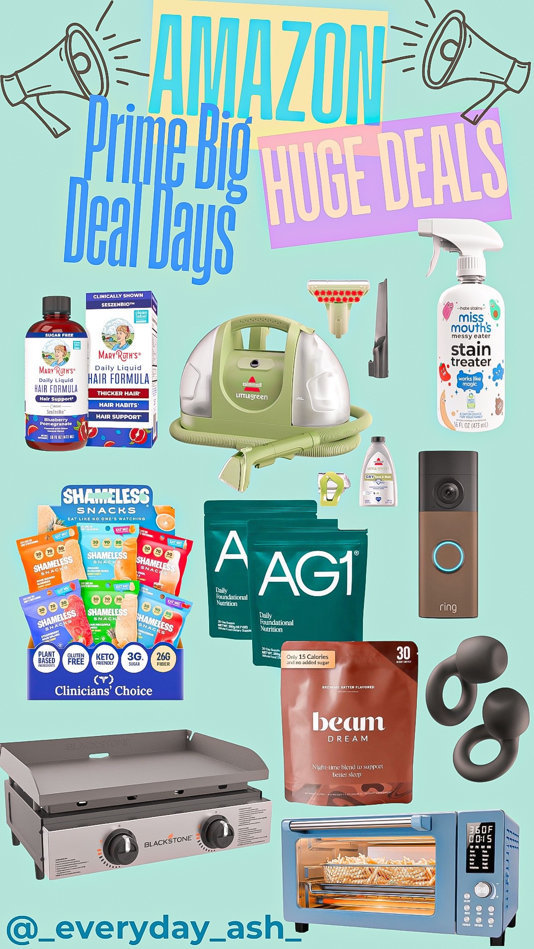AMAZON PRIME BIG DEAL DAYS🎉🎉🎉

Amazon deals, Amazon sales, Amazon home finds, Amazon health and beauty, Amazon appliances, home sales, Amazon prime, gift for couples