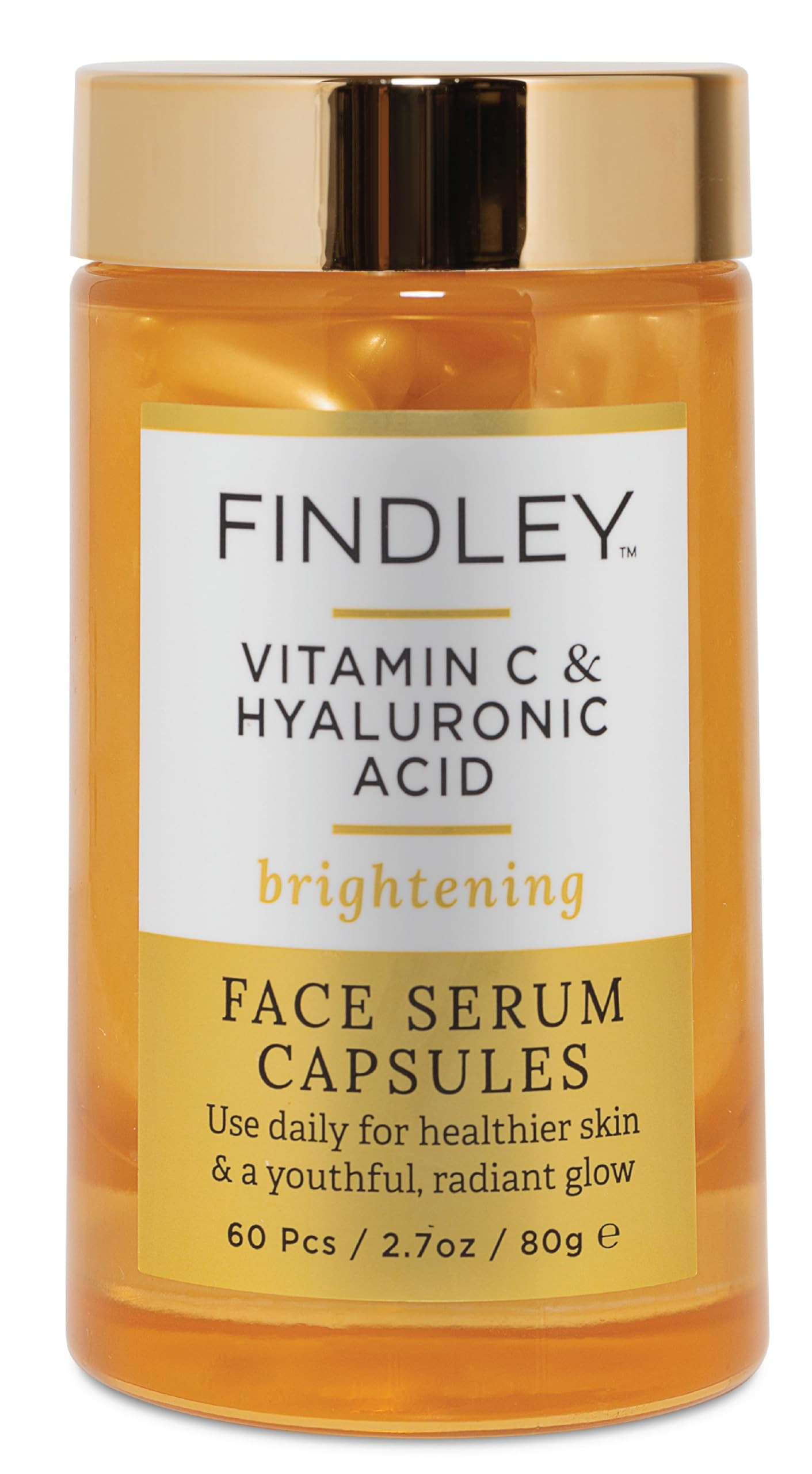 Brightening Face Serum with Vitamin C & Hyaluronic Acid | Hydrating & Radiance Boosting | Improve... | Amazon (US)
