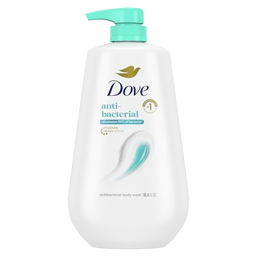Dove Body Wash with Pump Antibacterial For All Skin Types Protects from Dryness 30.6 oz | Amazon (US)