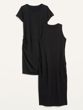 Maternity 2-Pack Jersey-Knit Bodycon Dress | Old Navy (US)