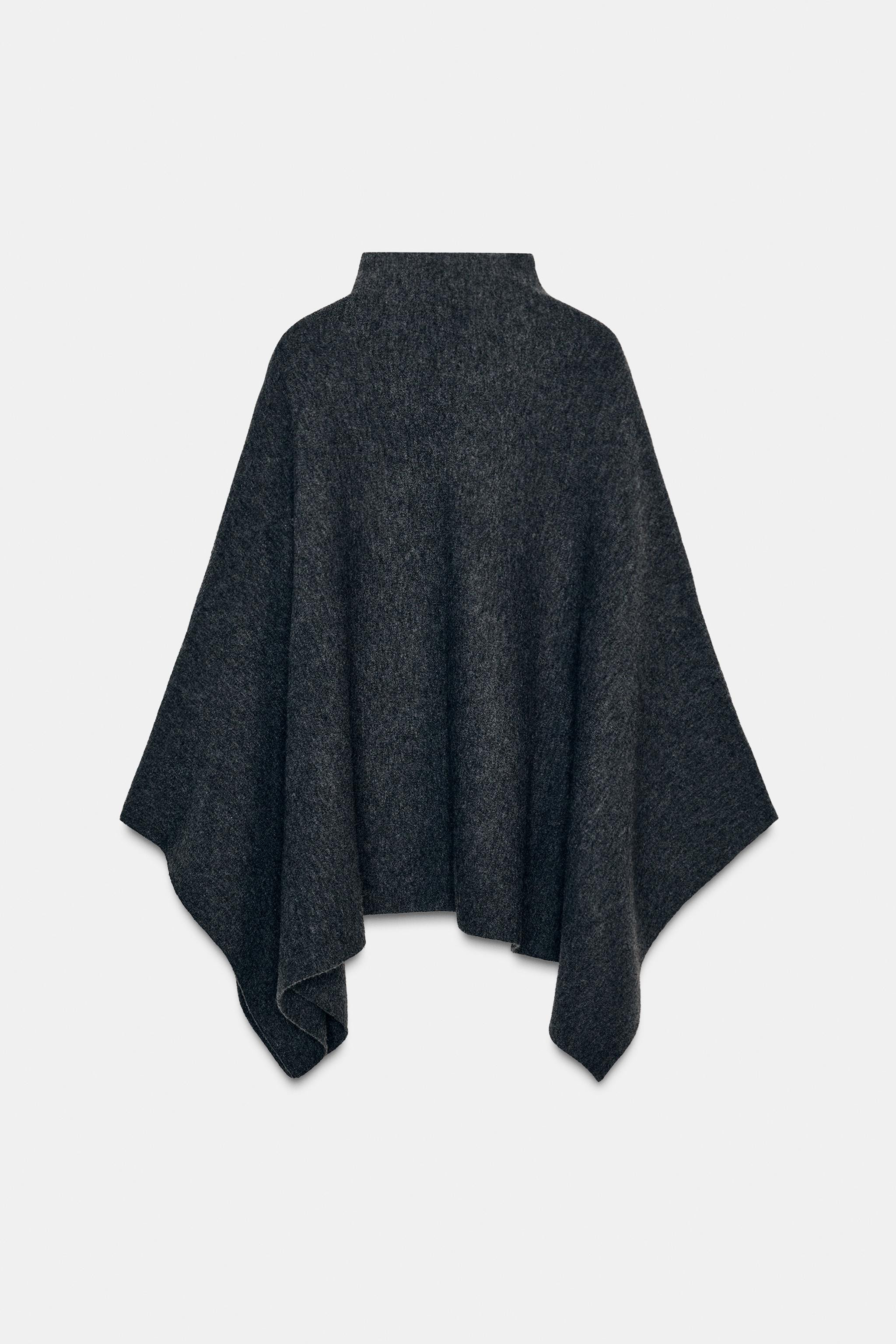 STRICKCAPE MIT STEHKRAGEN | Zara DE