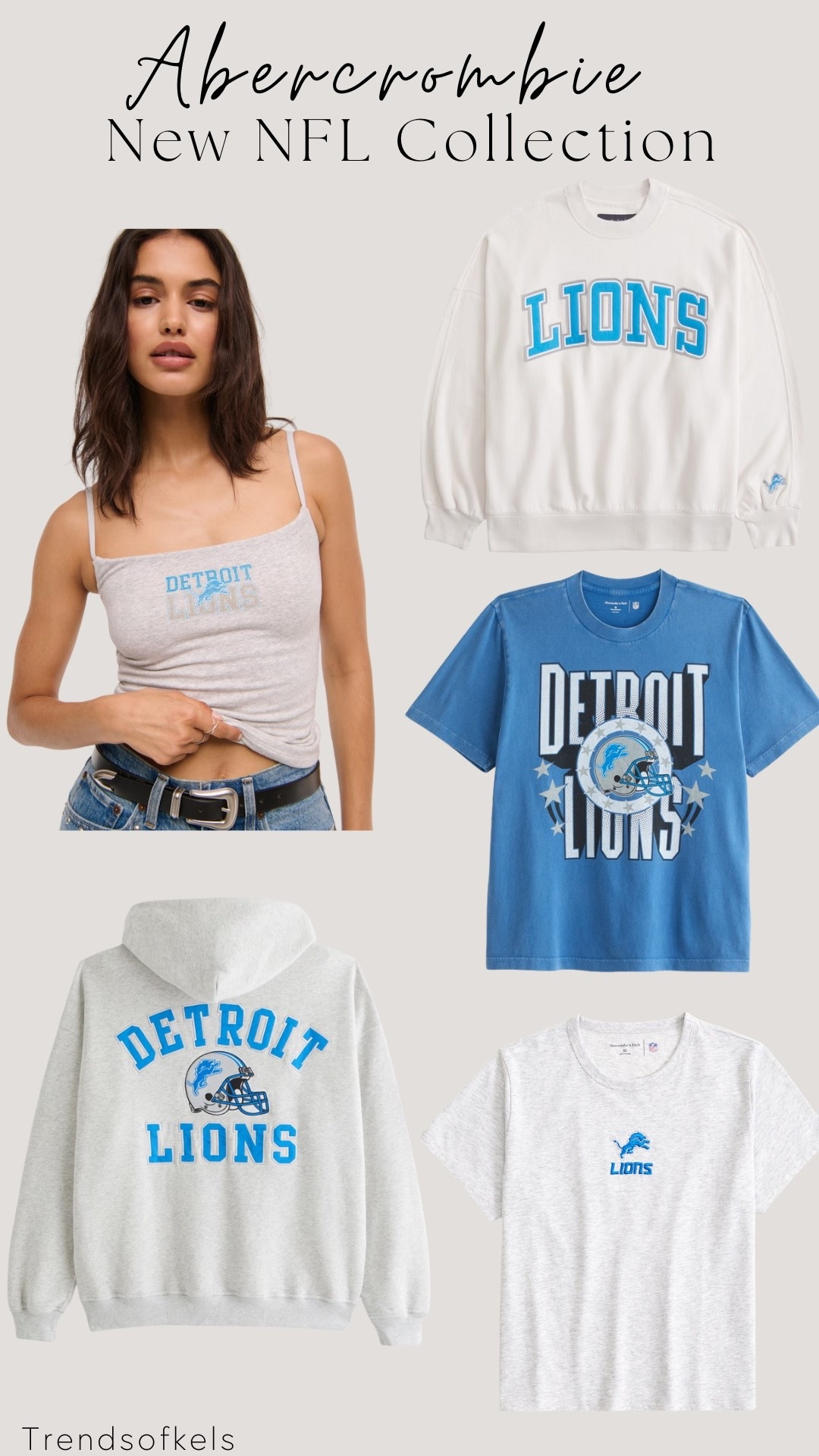 Abercrombie NFL Detroit lions collection new arrivals 

#LTKActive #LTKSeasonal #LTKFindsUnder100
