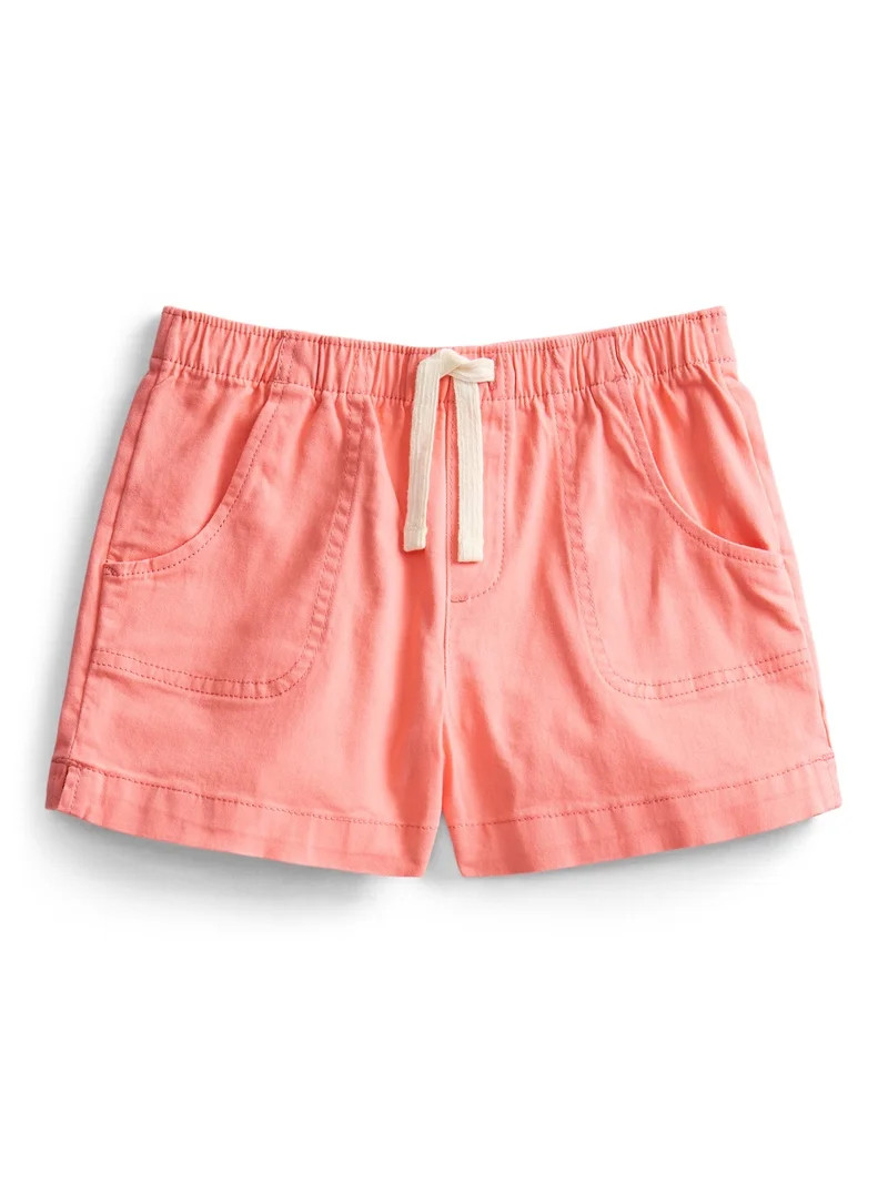Wonder Nation Girls Pull-On Shorts, Sizes 4-18 & Plus | Walmart (US)