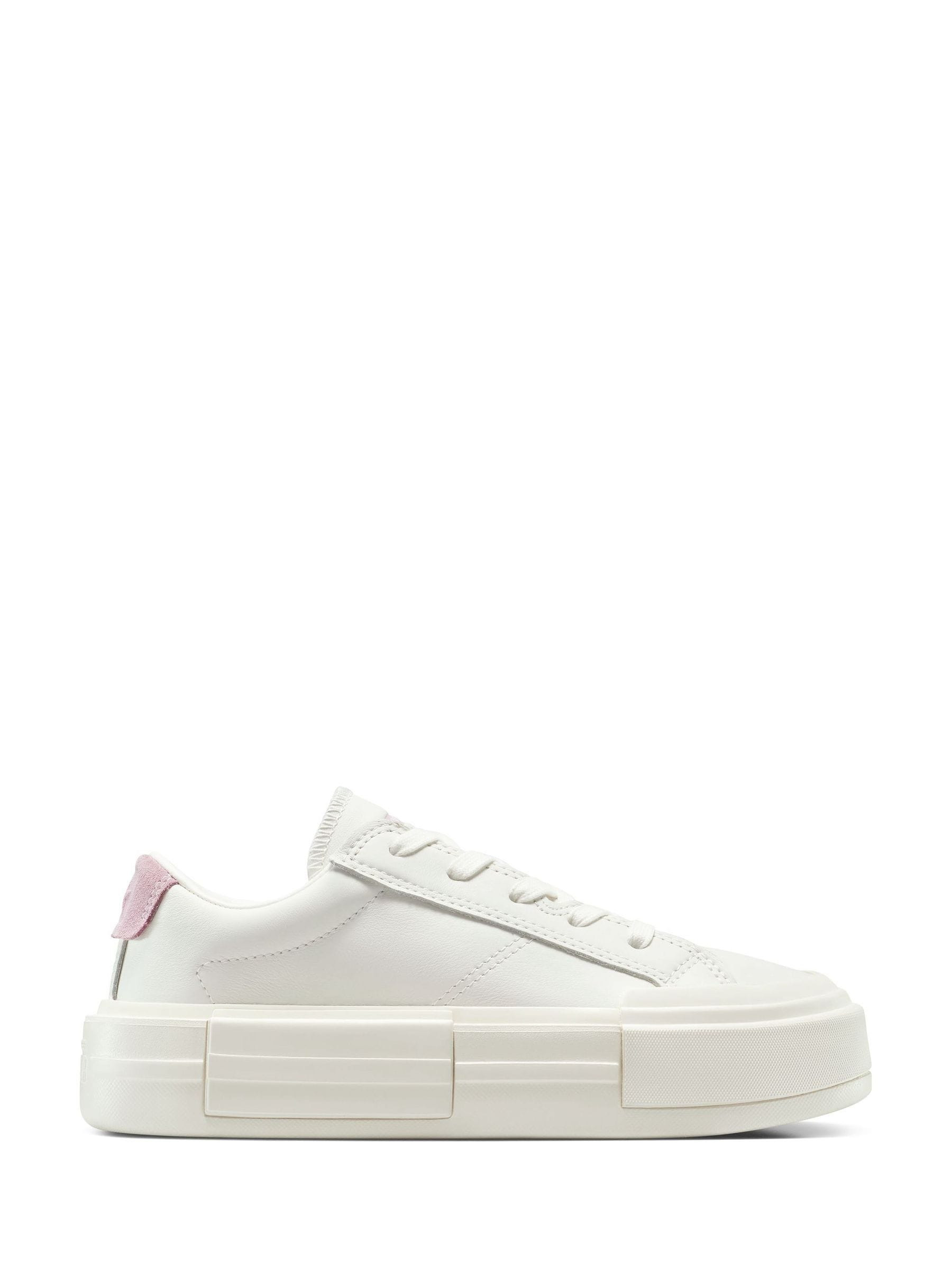 Converse Converse White Cruise Leather Trainers | Next US