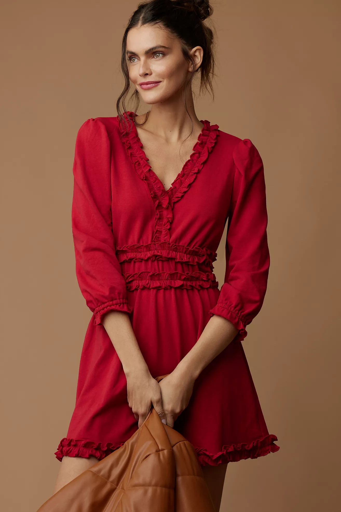 Sundays Long-Sleeve Dakota Mini Dress | Anthropologie (US)
