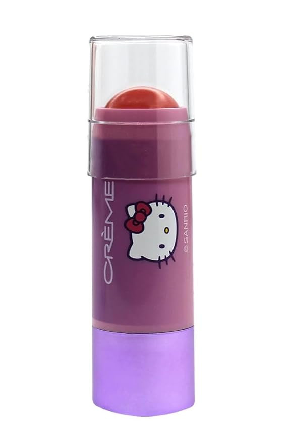 The Crème Shop X HELLO KITTY(PURPLE) 2-IN-1 LIP AND CHEEK TINTED STICK - PRETTY BOW, Pink | Amazon (US)
