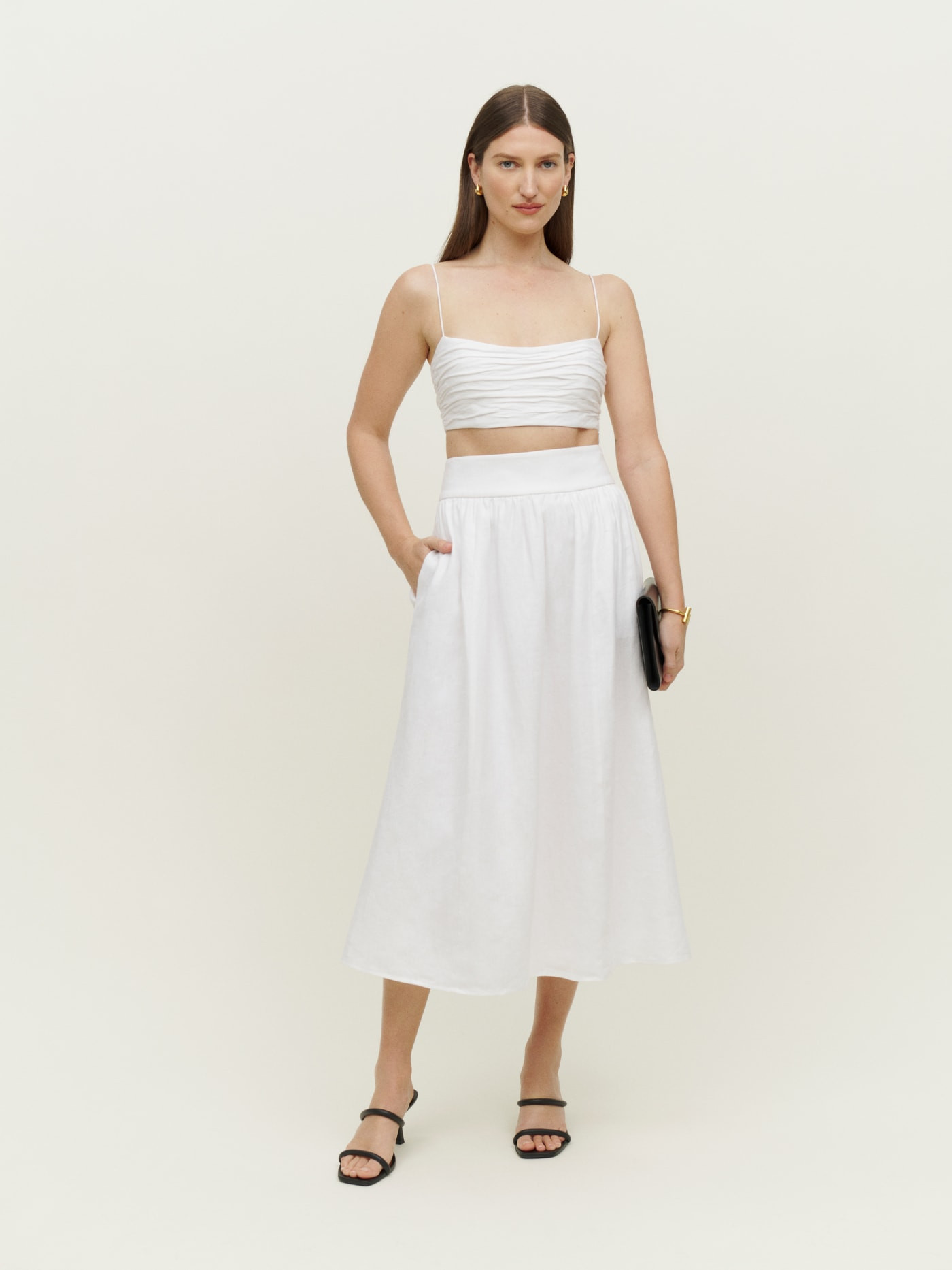 Louise Linen Two Piece | Reformation (Global)