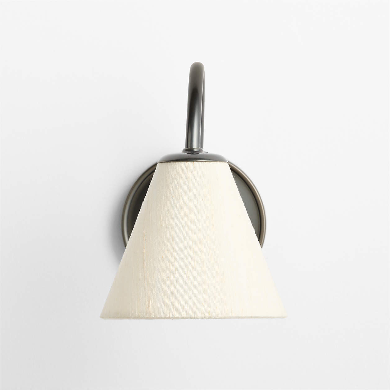 Anais Black Wall Sconce Light Set of 2 | Crate & Barrel | Crate & Barrel