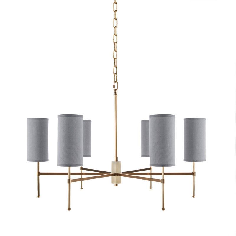 Conrad Chandelier Gray/Gold | Target