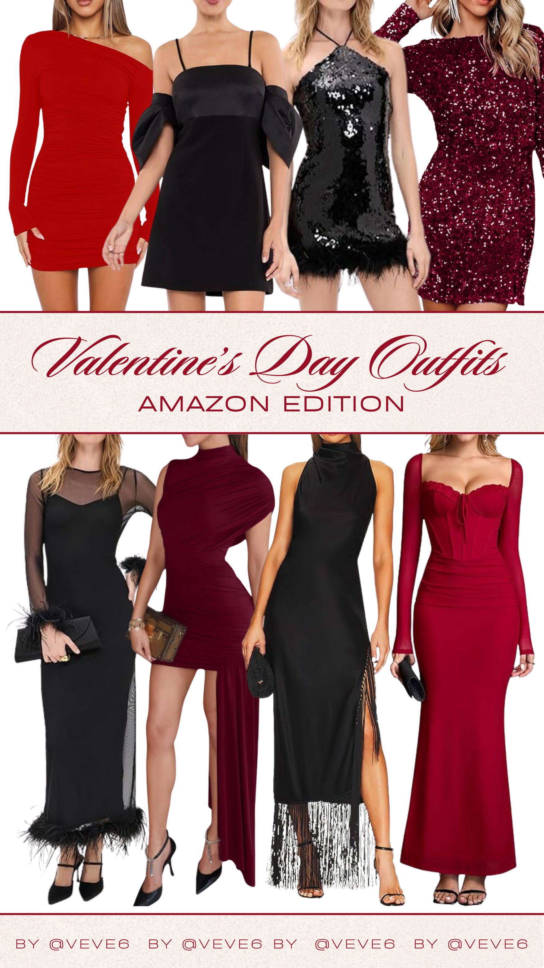  

Red, black, sequins, and silhouettes made for a night out. These Amazon Valentine’s Day dresses cover everything from romantic date night outfits to girls night looks and Valentine’s dinner outfits. Think one-shoulder dresses, sequin mini dresses, sleek black evening gowns, and bold red party dresses — all easy Amazon finds that photograph beautifully. #LTKootd #LTKStyle #LTKValentines #AmazonFashion

#LTKValentine #LTKSeasonal #LTKootd
