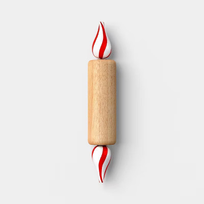 Christmas Swirl Mini Rolling Pin Red/White- Wondershop™ | Target