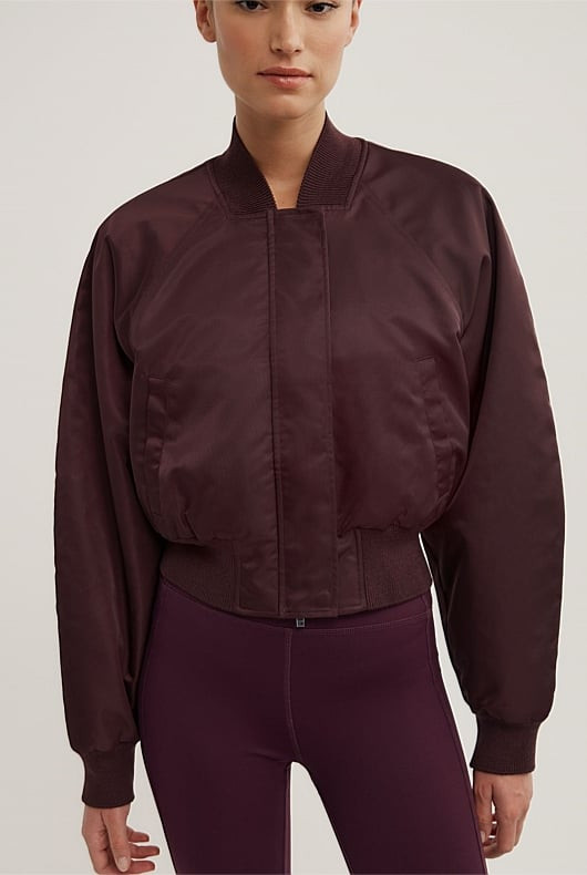 Nylon Bomber Jacket | Witchery (AU)
