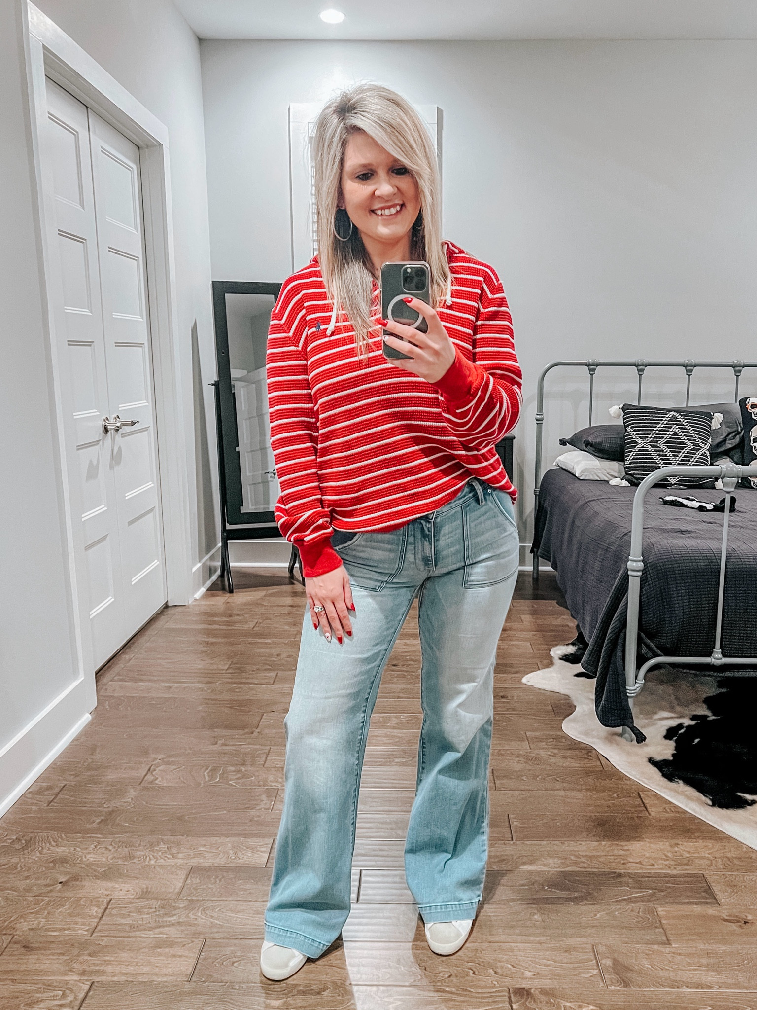 anyone else wear red everyday until Valentine’s Day?!? ♥️🤍 

happy FRIDAY y’all!! have the best day EVER!! ♥️🤍

this outfit is an oldie but linking some similars ♥️🤍

#LTKstyletip #LTKshoecrush #LTKworkwear