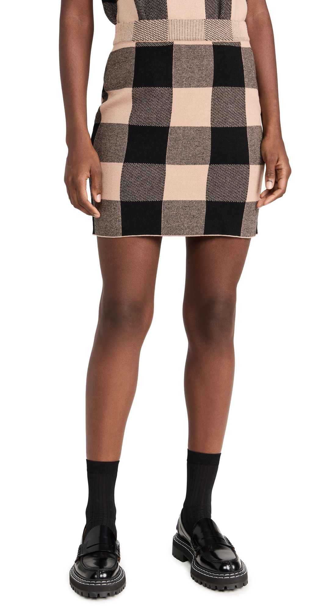 Gingham Miniskirt | Shopbop