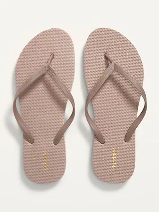Sugarcane-Blend Flip-Flop Sandals for Women (Partially Plant-Based) | Old Navy (US)