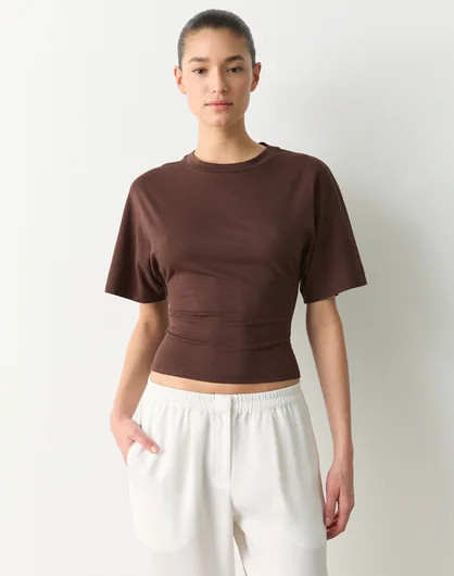 Cinched Short Sleeve Top | Glassons (Australia)