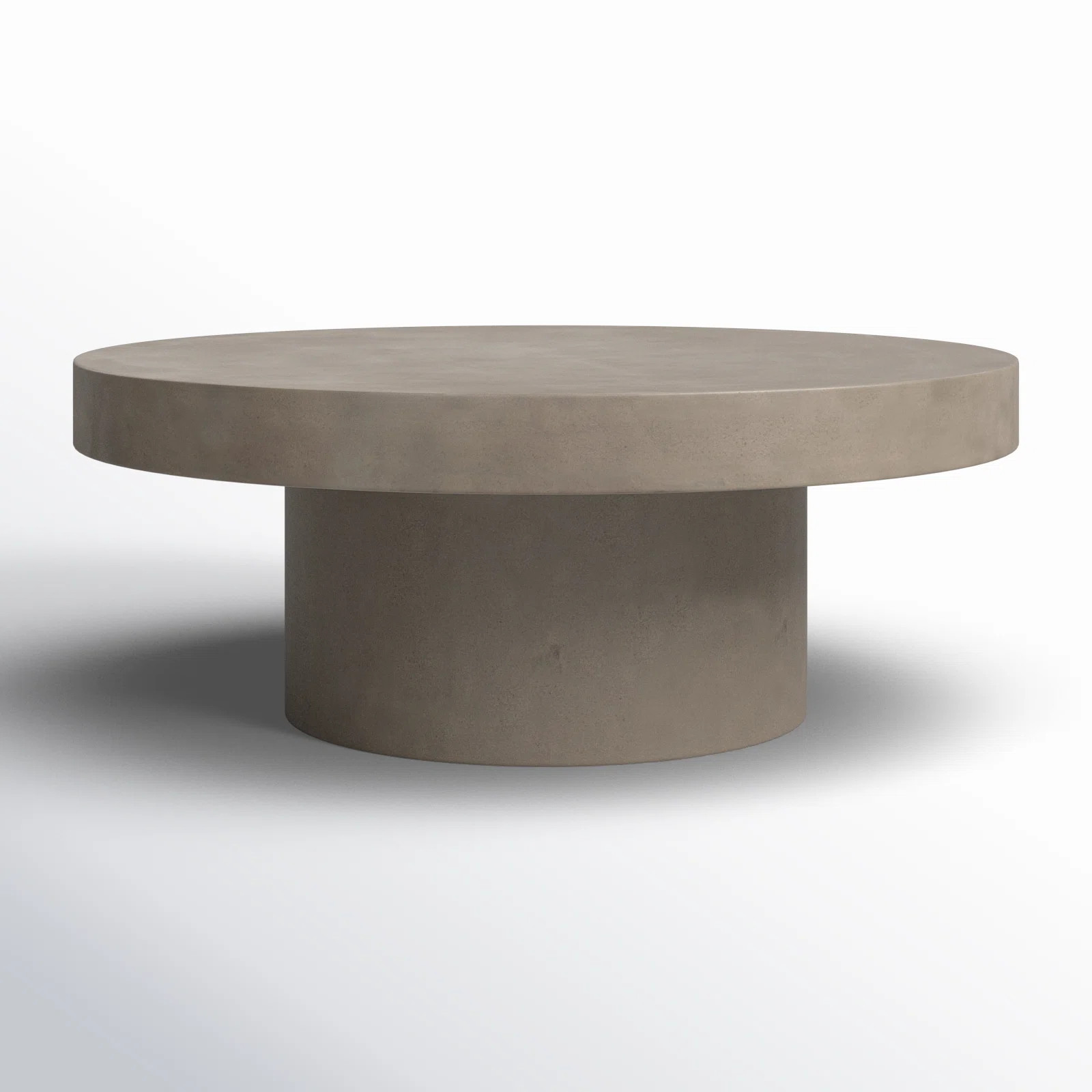 Dove Round Concrete Outdoor Coffee Table | Wayfair North America