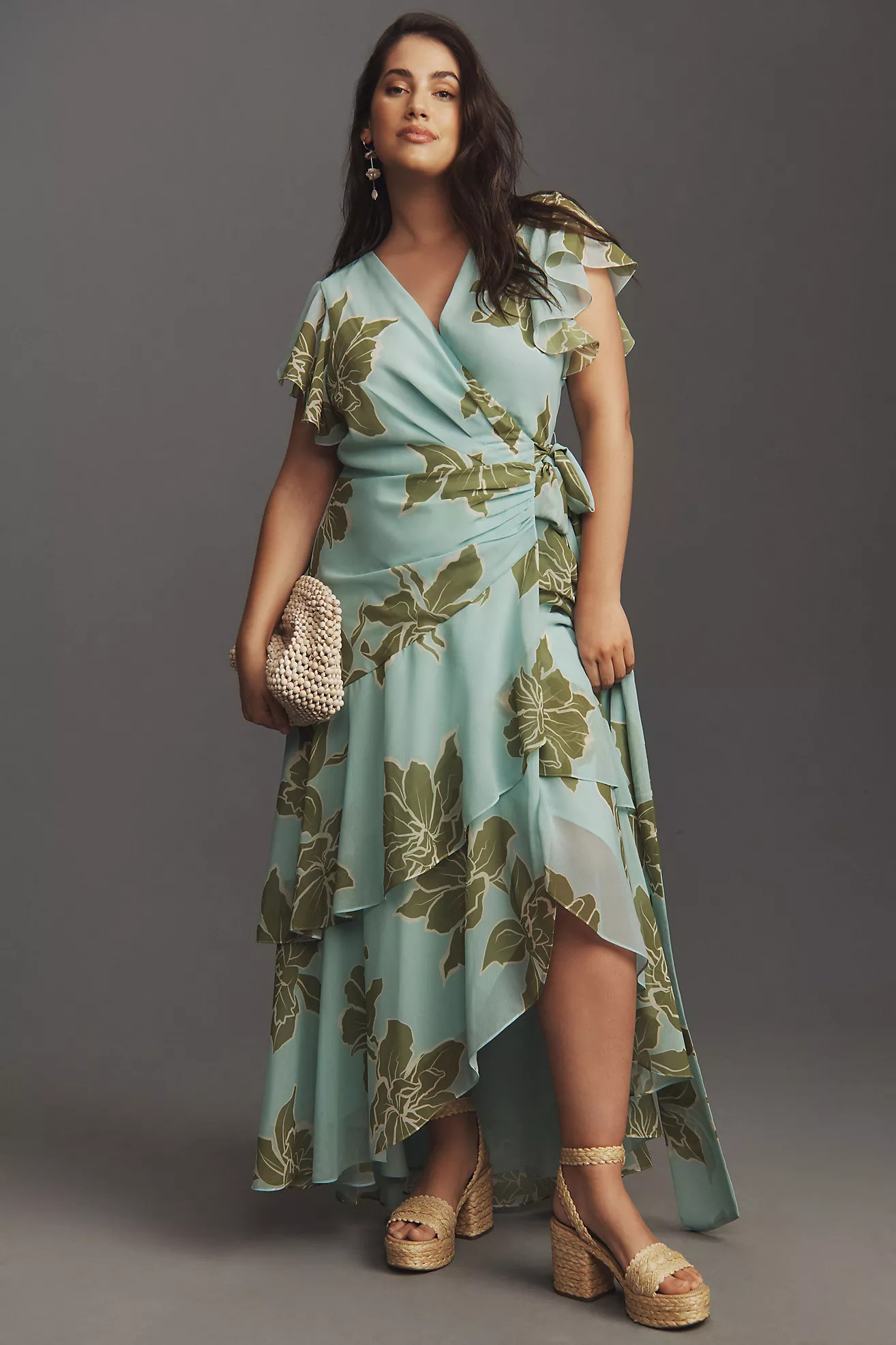 Hutch Wrap Maxi Dress | Anthropologie (US)