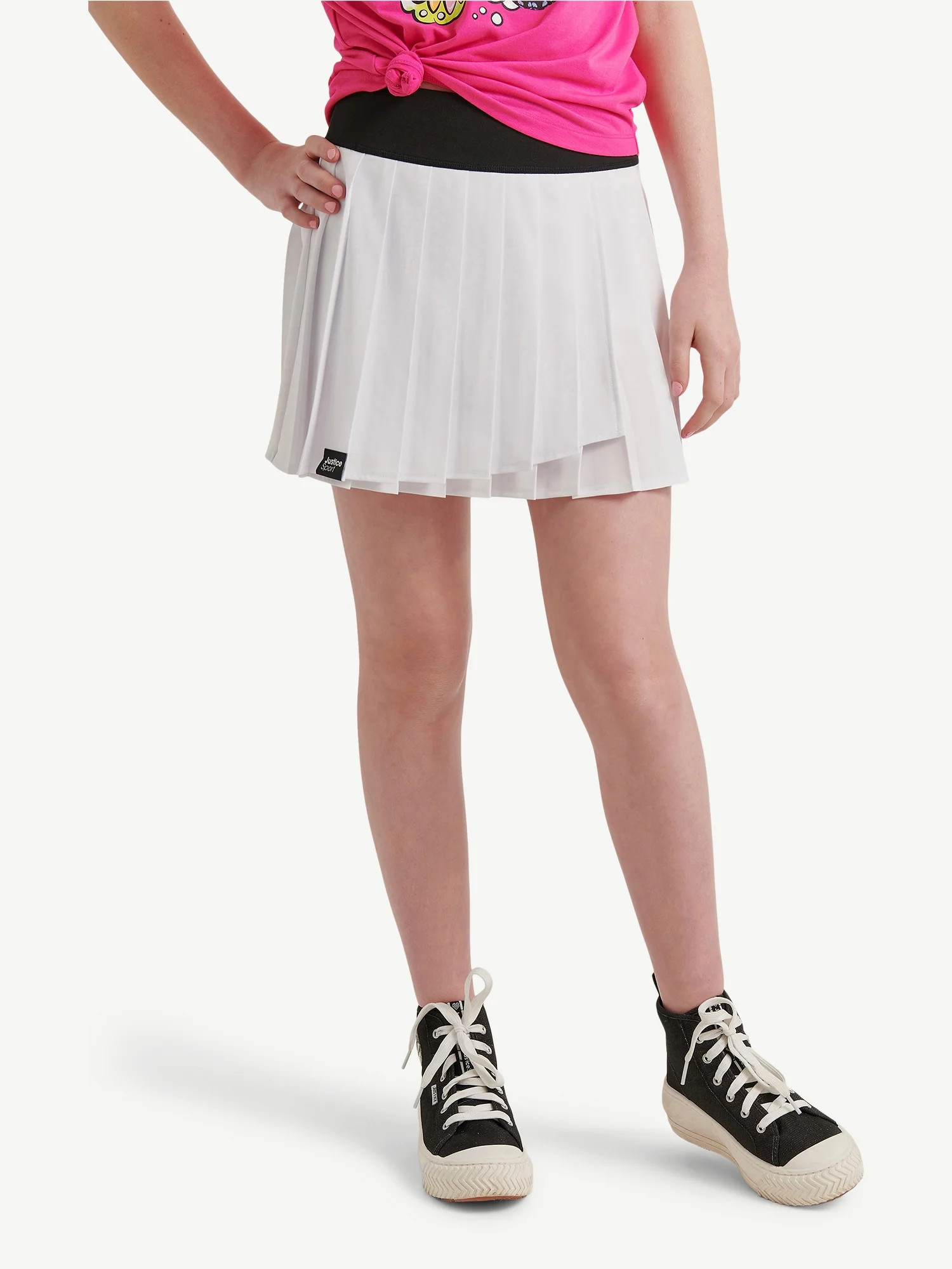 Justice Girls J-Sport Active Pleated Skirt, Sizes XS-XLP | Walmart (US)