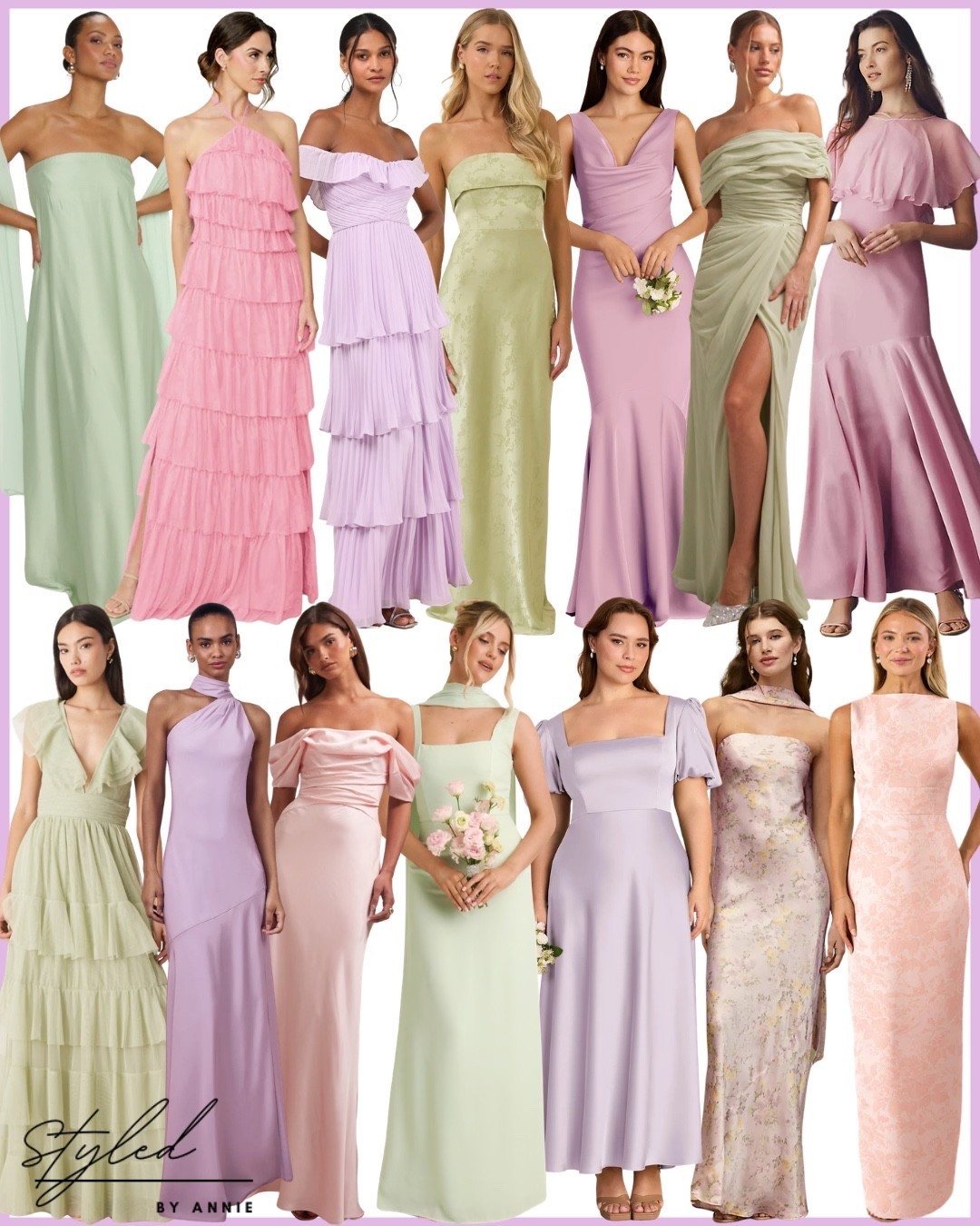 The Bridesmaids Edit 💐

Shop these gorgeous gowns for a spring/summer wedding!

#bridesmaid #bridesmaidedit #bridesmaiddress #mixandmatch #summerwedding #springwedding #colorpalate #wedding  

#LTKWedding #LTKSeasonal #LTKootd