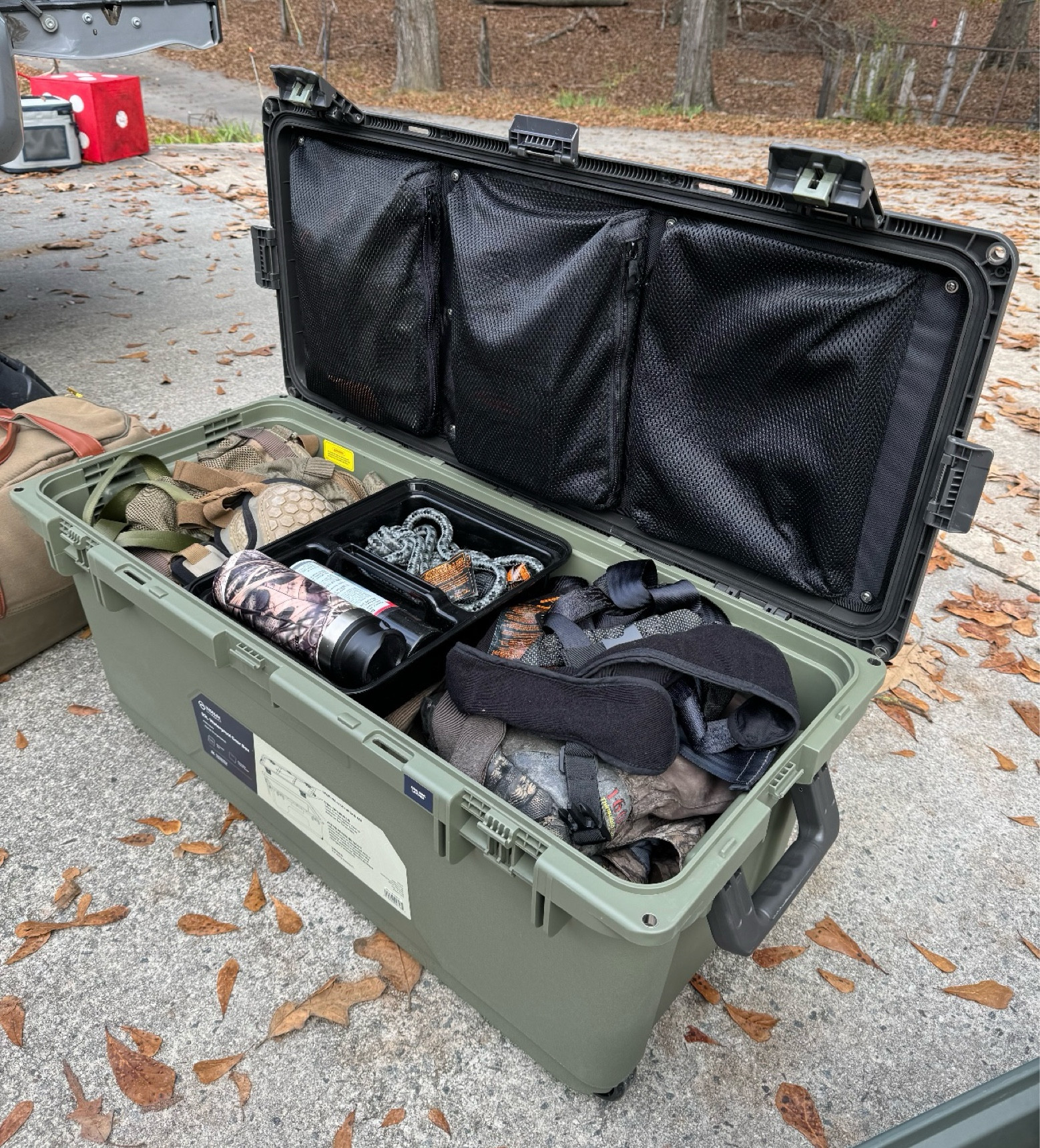 The best gear box EVER at Academy! Comes in 3 sizes and great for travel. Mesh pockets and internal divider ✔️

#LTKTravel #LTKFindsUnder100